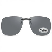 Load image into Gallery viewer, Large Luxury Polarised Clip On Sunglasses - W60mm x D50mm
