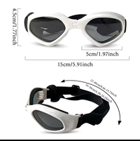 Load image into Gallery viewer, Zoomies Activewear Foldable Pet Goggles – Keeps Dust, Pollen Out of Eyes Anti Allergen/Hayfever – Small to Medium Pets
