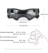 Load image into Gallery viewer, Zoomies Activewear Pet Goggles – Allergy &amp; Hayfever Protection for Dogs
