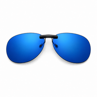 Load image into Gallery viewer, Classic Luxury (Hidden Clip) Aviator Clip-On Sunglasses - W61mm x D50mm
