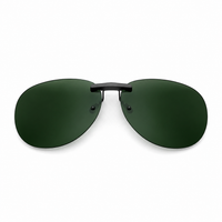 Load image into Gallery viewer, Classic Luxury (Hidden Clip) Aviator Clip-On Sunglasses - W61mm x D50mm
