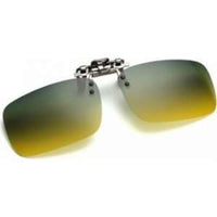 Load image into Gallery viewer, Day and Night Driving Clip On Glasses - Dual Purpose 55mm x 35mm
