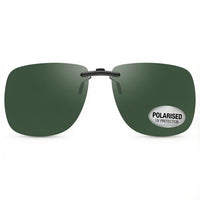 Load image into Gallery viewer, Large Luxury Polarised Clip On Sunglasses - W60mm x D50mm
