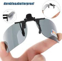 Load image into Gallery viewer, Nexa Clip Non Polarised Sports Clip on Flip Up Sunglasses - W61mm x D43mm
