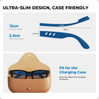 Load image into Gallery viewer, Slim silicone ear grips fit in the Ray-Ban Meta charging case
