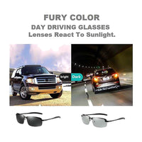Load image into Gallery viewer, Fury Color Photochromic Day Driving Glasses
