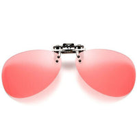 Load image into Gallery viewer, Aviator Migraine Pink Clip on Sunglasses

