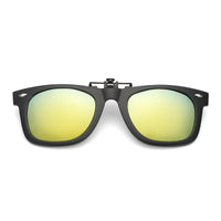 Load image into Gallery viewer, Square Wayfarers Clip on Sunglasses
