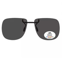 Load image into Gallery viewer, Premium Fixed Clip-On Sunglasses – 61mm x 50mm | Polarised UV Protection | 4 Colours | CE Certified
