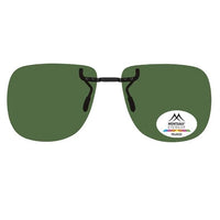Load image into Gallery viewer, Premium Fixed Clip-On Sunglasses – 61mm x 50mm | Polarised UV Protection | 4 Colours | CE Certified
