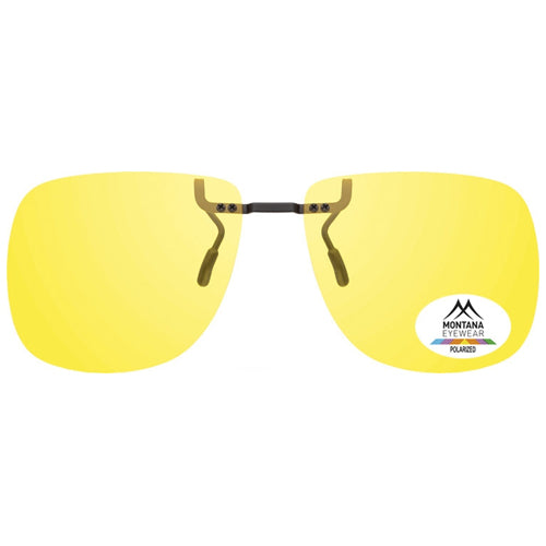 Premium Fixed Night Driving Clip on Sunglasses