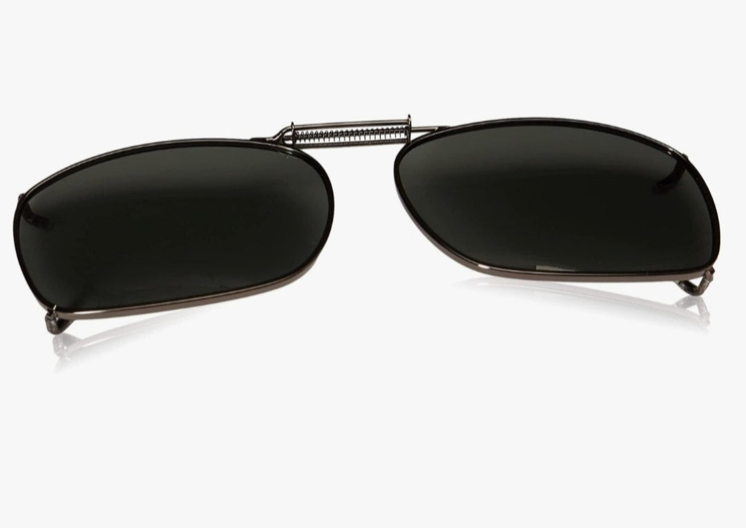 Large Spring Loaded Framed Clip On Sunglasses