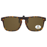 Load image into Gallery viewer, Square Wayfarers Clip on Sunglasses

