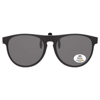 Load image into Gallery viewer, Round Wayfarers Clip on Sunglasses - W55mm x D50mm
