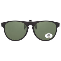 Load image into Gallery viewer, Round Wayfarers Clip on Sunglasses - W55mm x D50mm
