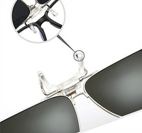 Load image into Gallery viewer, Luxury Elite Clip on Sunglasses

