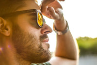 Load image into Gallery viewer, Retro Square Clip-Ons - Polarized Fit Over Glasses W60mm x H45mm/Night Driving
