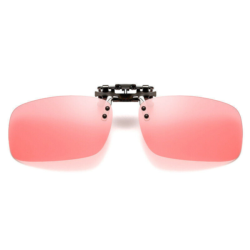 Small Migraine Pink Clip on Sunglasses