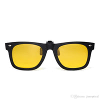 Load image into Gallery viewer, Square Wayfarers Clip on Sunglasses
